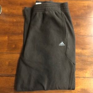 Black adidas sweatpants